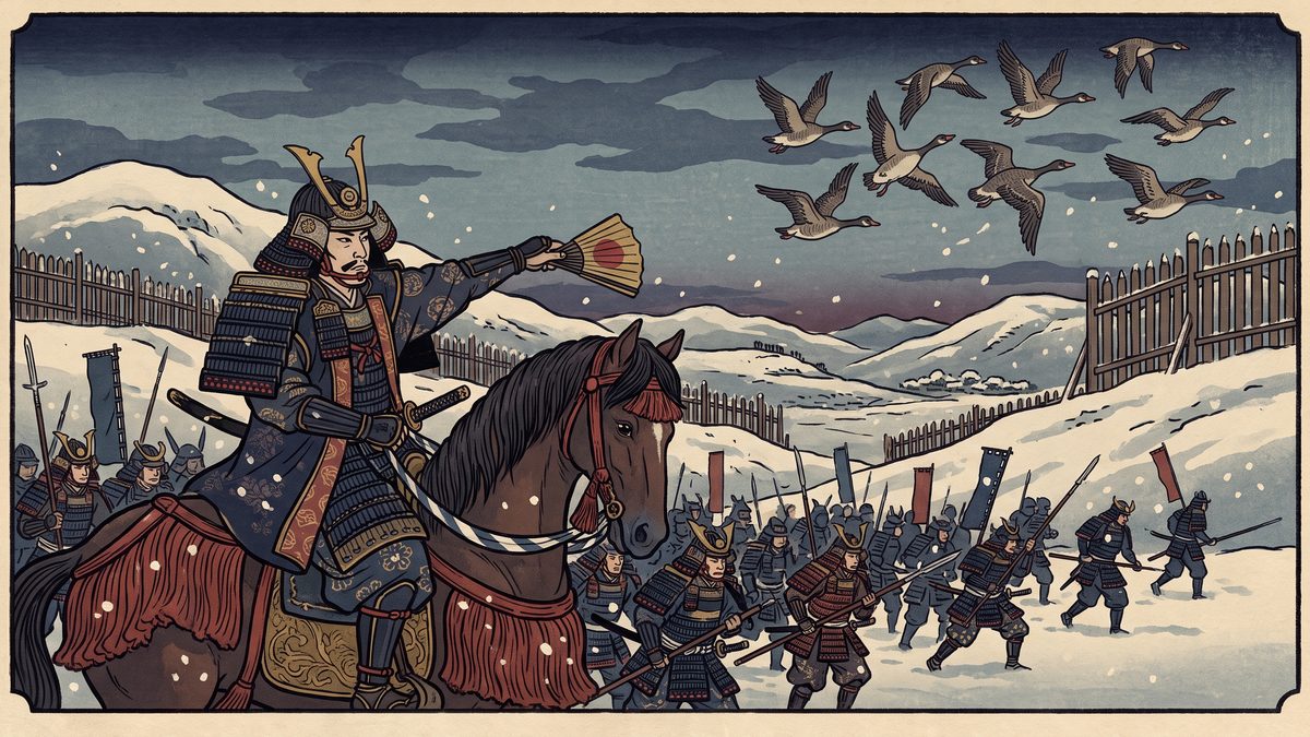 後三年合戦の浮世絵イラスト