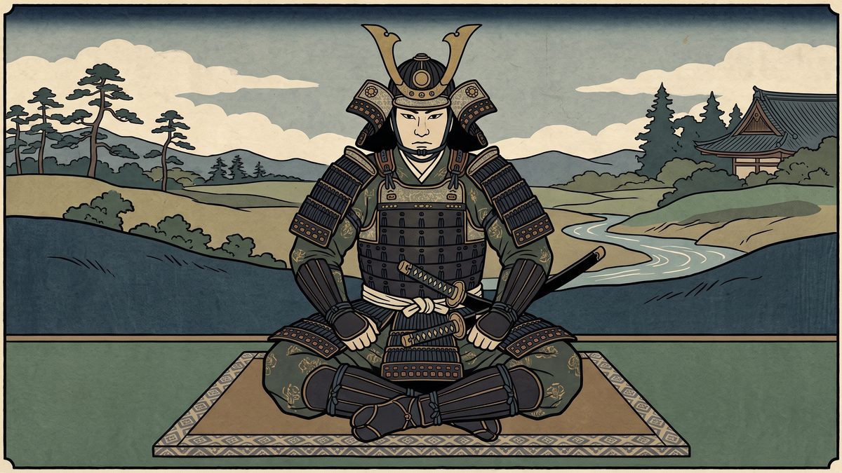 源義家の浮世絵イラスト
