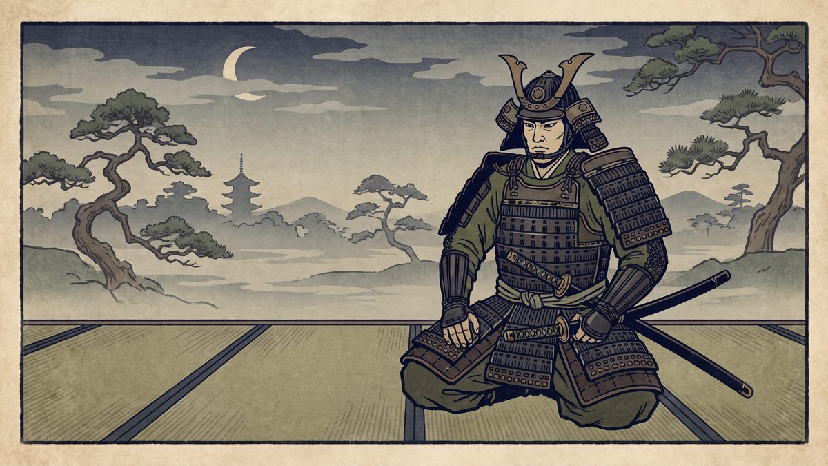 源頼朝の浮世絵イラスト