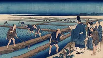 三世一身法の浮世絵イラスト