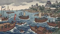 慶長の役（朝鮮出兵）の浮世絵イラスト