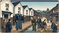 寛政の改革（松平定信）の浮世絵イラスト